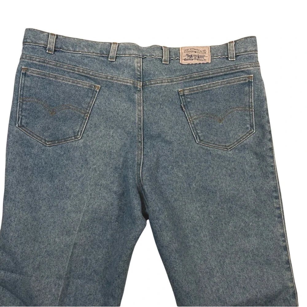 Levi's 865 Vintage 90's USA Made Lightwash Denim Pants Relaxed Fit‎ Mens 44x30
